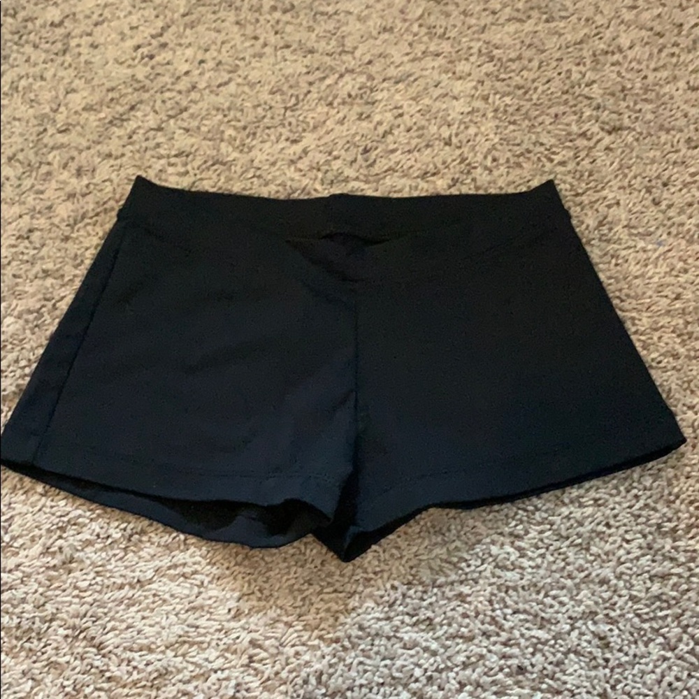 Capezio spandex shorts